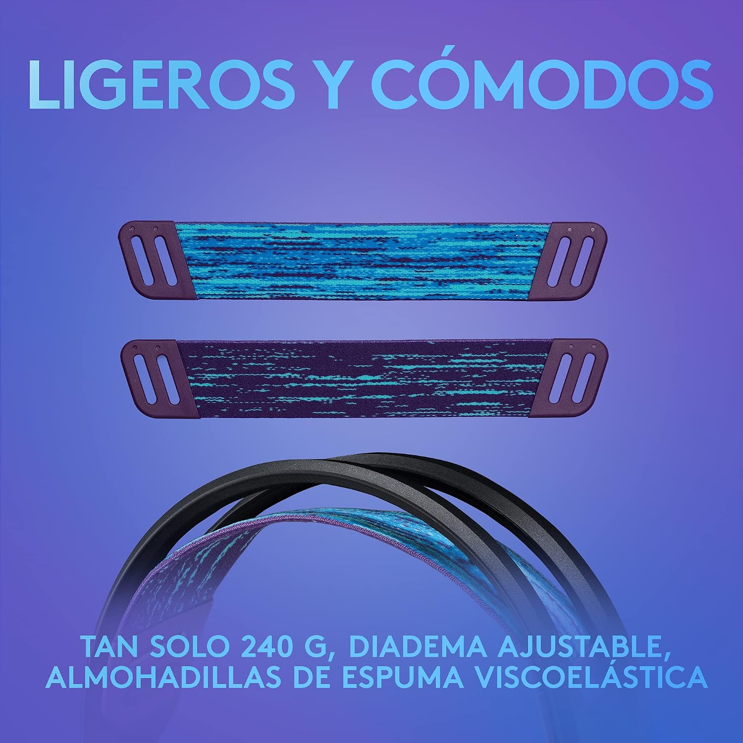 Detalle 2 de Logitech G335: auriculares con cable para gaming