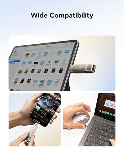 Thumbnail 6 de Lexar JumpDrive Dual Drive D40E 64GB: USB-C & USB-A Speicherstick mit 2-in-1-Design