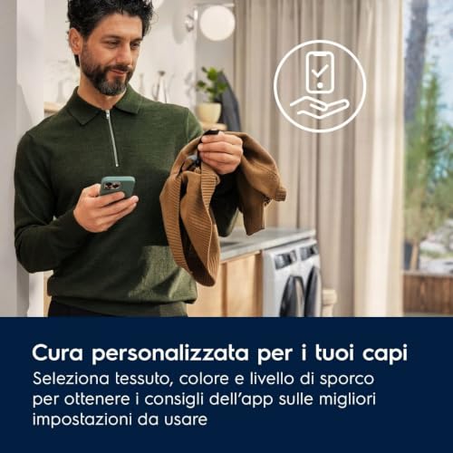 Detalle de Electrolux EW9H4Y9A asciugatrice 9 kg con pompa di calore, SmartSave e DelicateCare