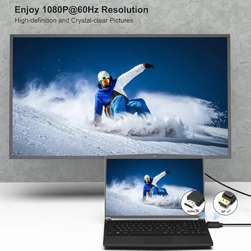 Thumbnail 1 de BENFEI Cable DisplayPort a VGA 1,8 m