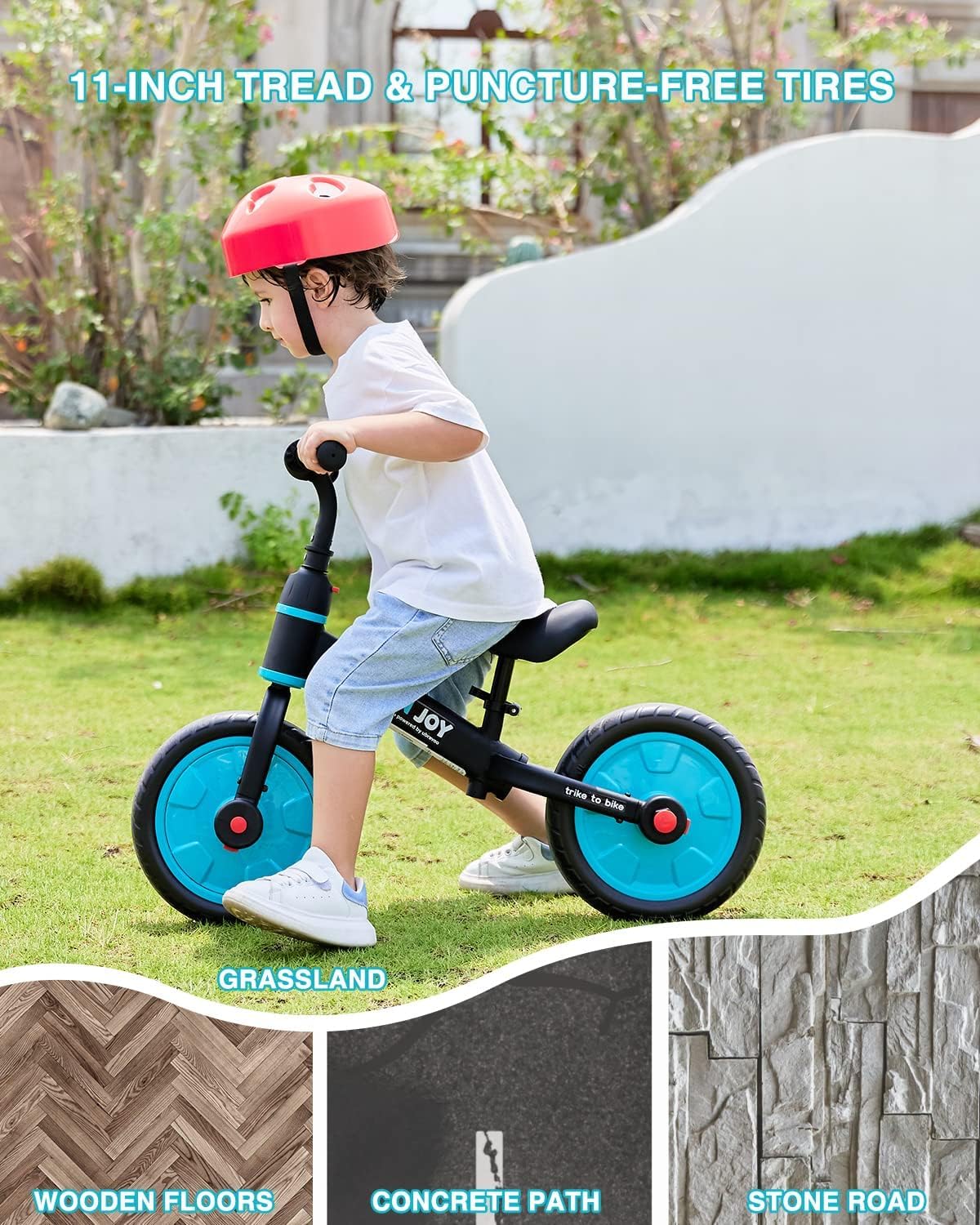 Detalle 2 de UBRAVOO Fit 'n Joy draisienne 4 en 1