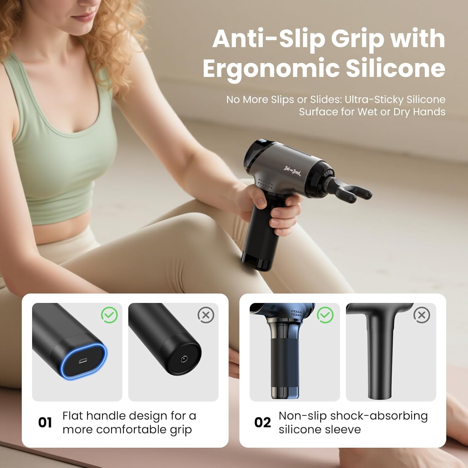 Thumbnail 6 de Bob and Brad T2 Pistola Massaggio Muscolare con ampiezza 10 mm e batteria 4000 mAh