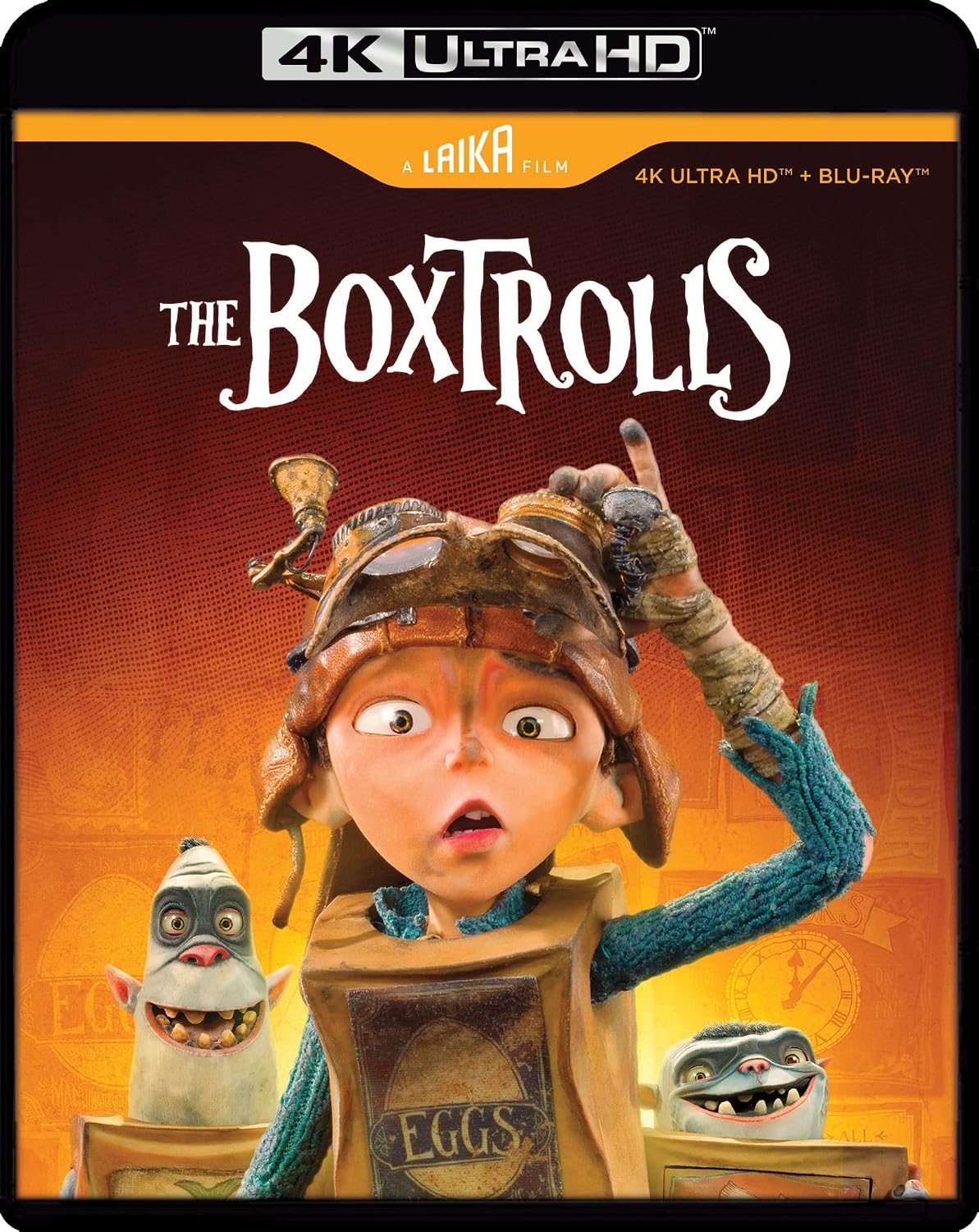 Detalle 2 de The Boxtrolls 4K Ultra HD + Blu-ray with Dolby Atmos and Bonus Features