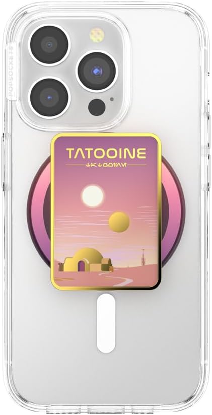 Thumbnail 2 de PopSockets Phone Grip for MagSafe: StarWars enamel Welcome to Tatooine