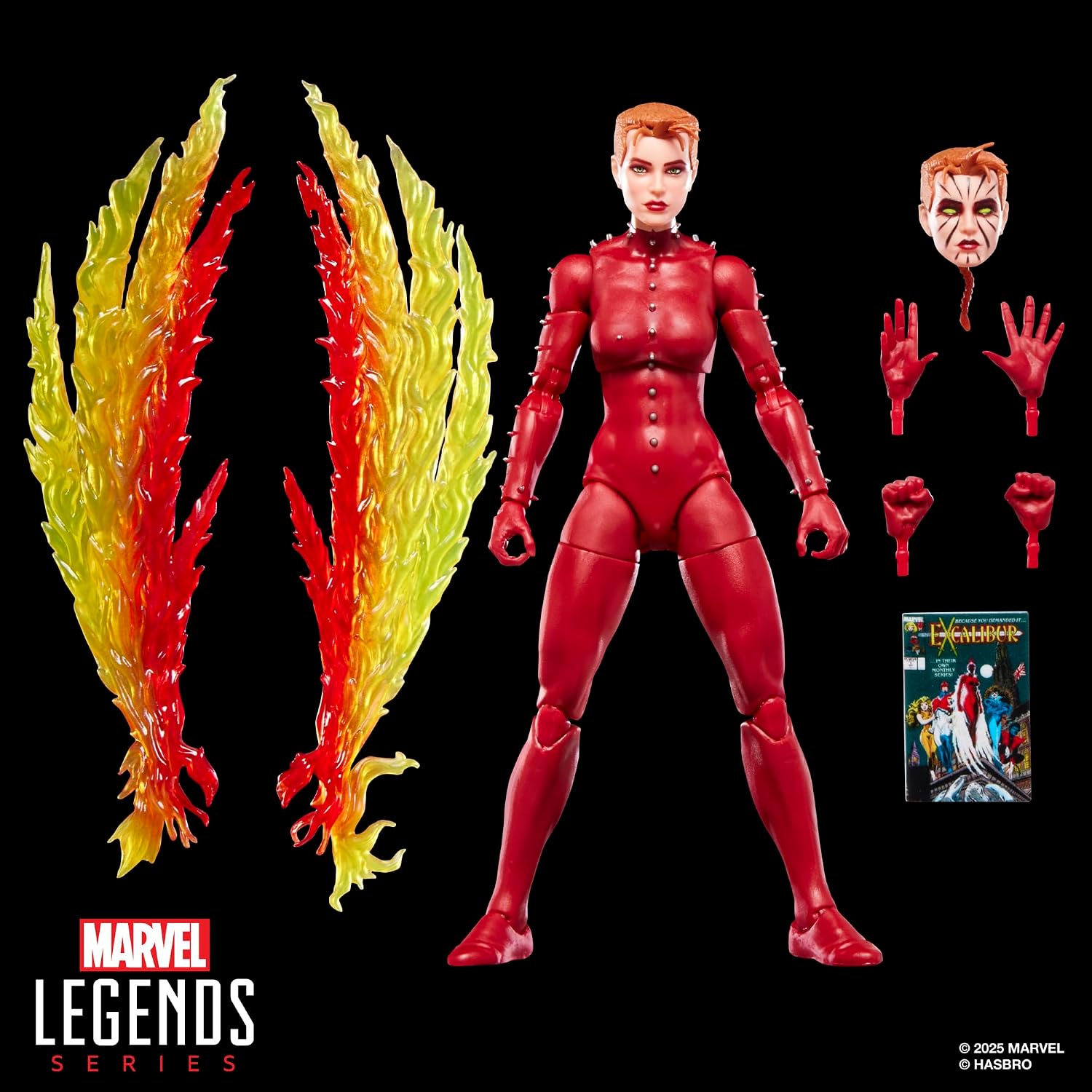 Detalle 2 de Marvel Legends Phoenix (Rachel Summers) 15 cm