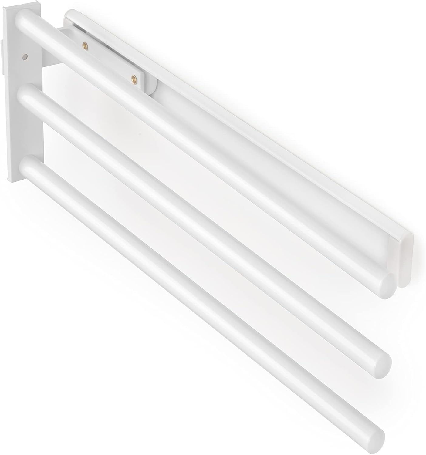 Thumbnail 5 de Emuca 7086862 Supporto Portasciugamani Estraibile a 2 Bracci, Grigio Alluminio 310 mm