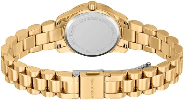 Detalle de Michael Kors Lexington Damen-Armbanduhr, 26 mm Quarz, Edelstahlarmband