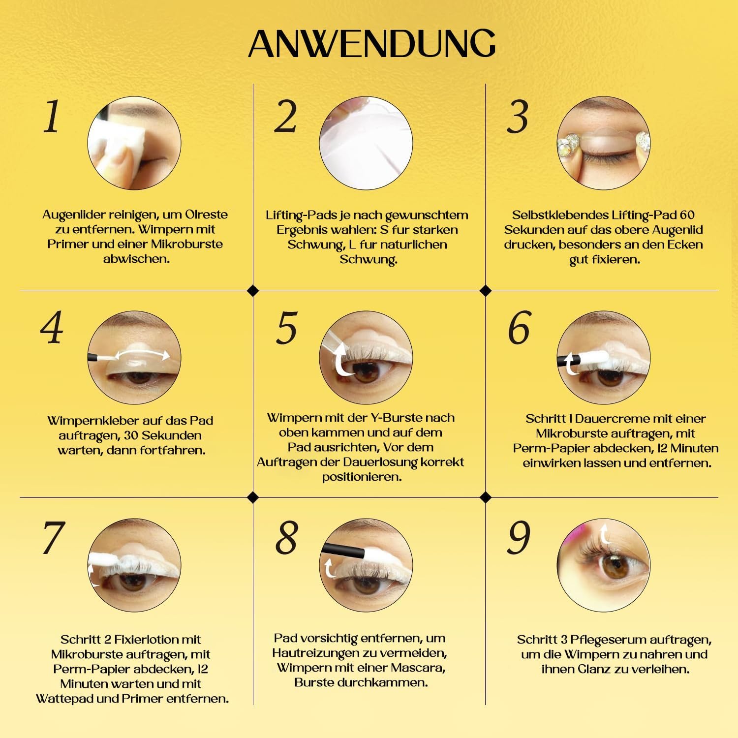 Thumbnail 6 de AYASAL Wimpernlifting Set – Koreanische Formel, Thio-frei, Für Zuhause