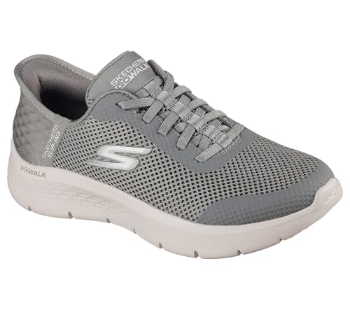 Detalle 2 de Skechers Donna Go Walk Flex Grand Entry Trainers – Olive Textile/Trim (EU 37)