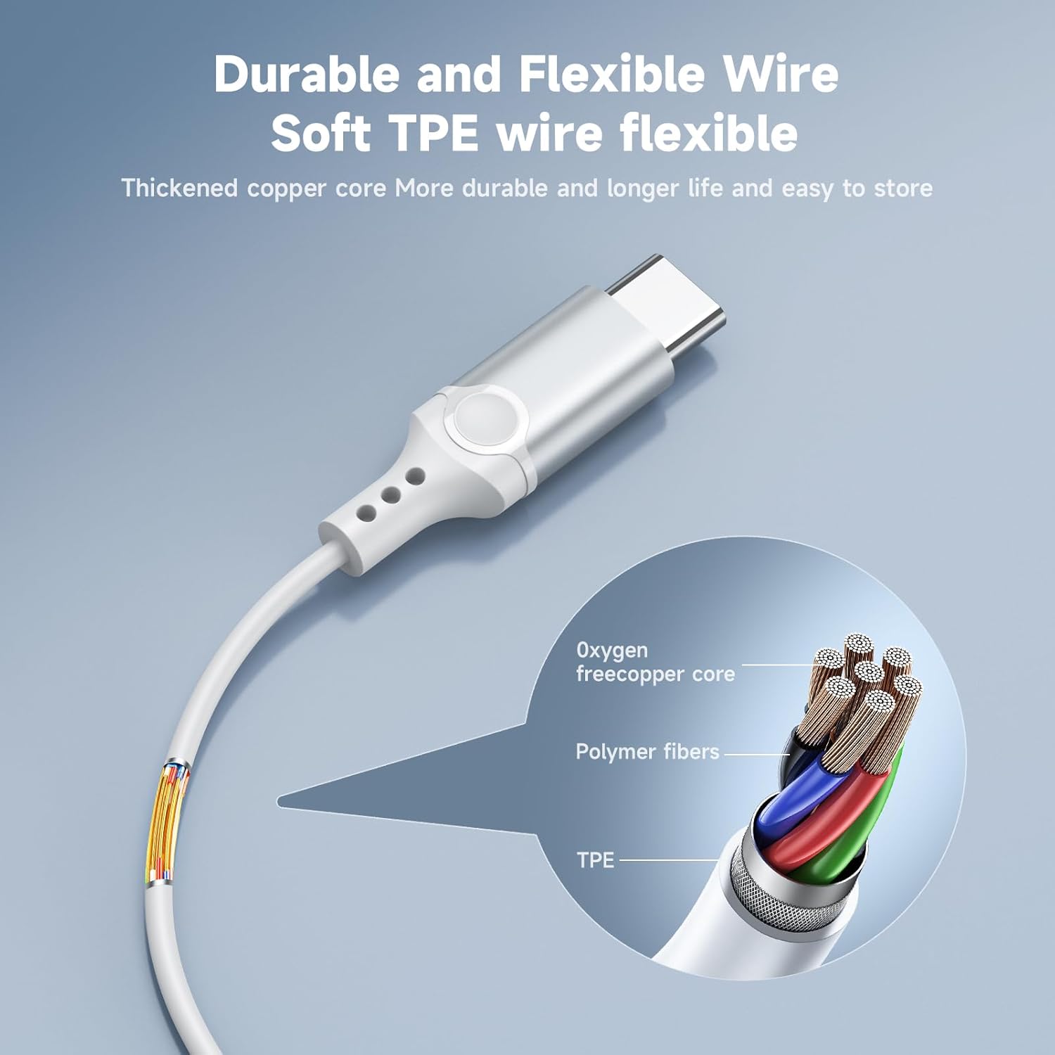 Thumbnail 5 de USB C Headphones Wired Earbuds for iPhone