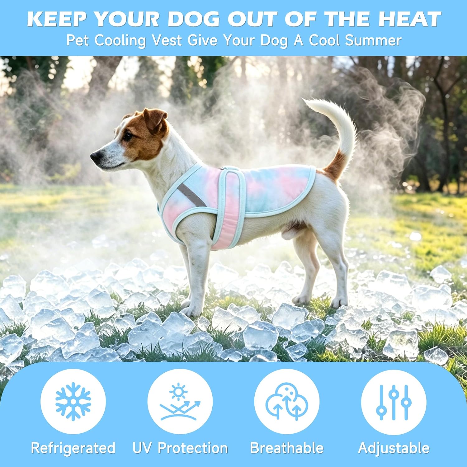 Detalle de ZINGTERRA Dog Cooling Vest