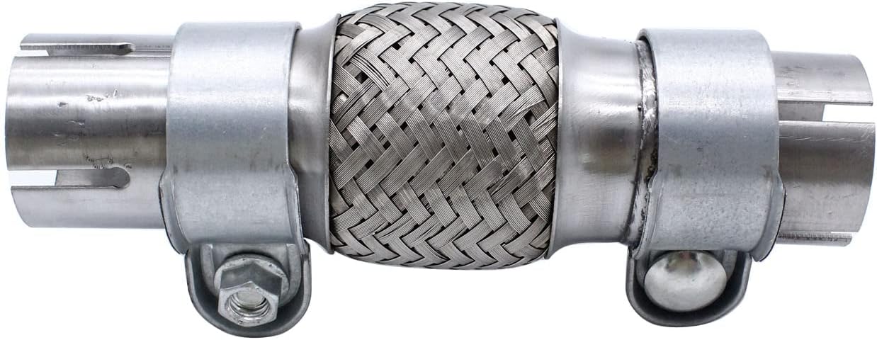 Thumbnail 2 de SHLPDFM Flexible Exhaust Pipe Clamp-on Flexi Tube Joint (45 x 100 / 210 mm) Stainless Steel Repair Set