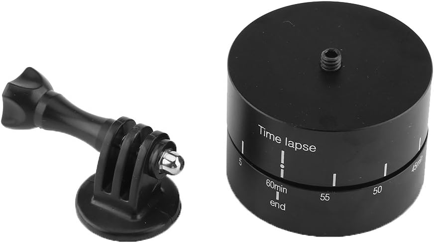 Thumbnail 5 de 360° 60 Minutes Panning Rotating Tripod Time Lapse Stabilizer – Lightweight Multi-Adaptor