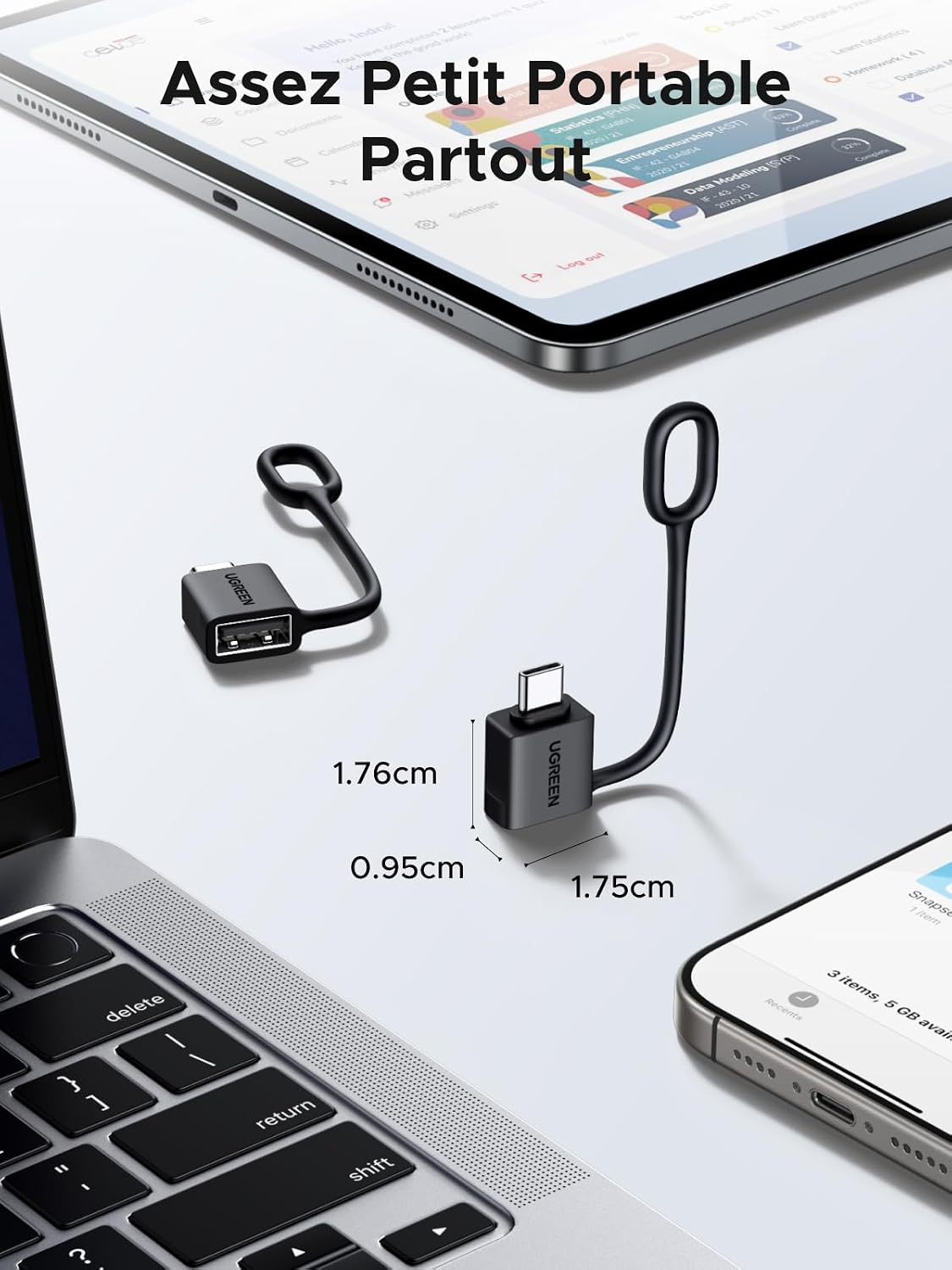 Thumbnail 6 de UGREEN Adaptateur USB C vers USB A 10Gbps