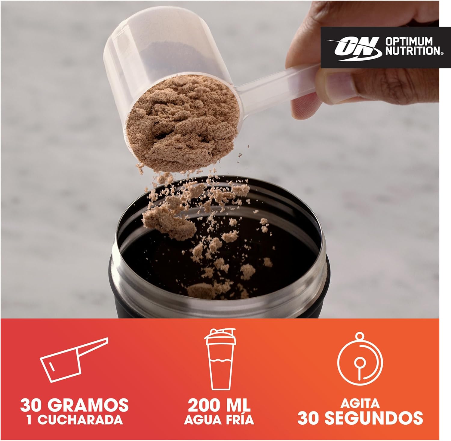 Thumbnail 3 de Optimum Nutrition Gold Standard proteína whey 896 g