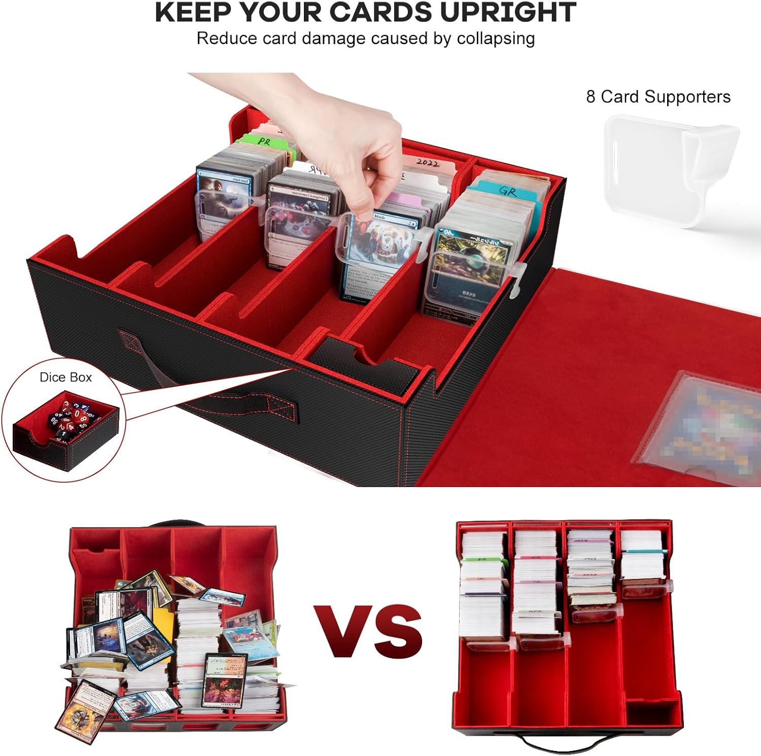 Thumbnail 6 de Gomyrod Card Storage Box 3200+ Capacity