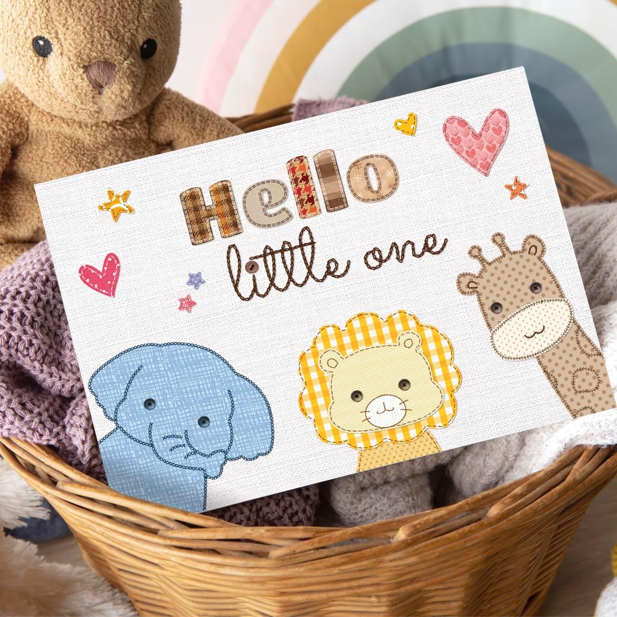 Detalle 2 de CRTURUNIQ Baby Shower Card, 300 gsm coated paper