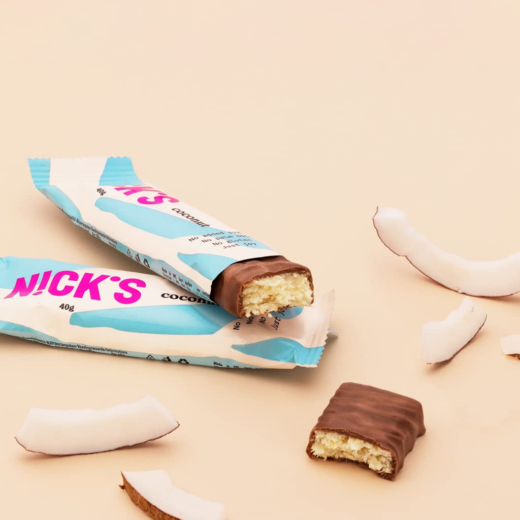 Thumbnail 5 de NICKS Schokolade Keto Riegel Probierbox 12er 🍫