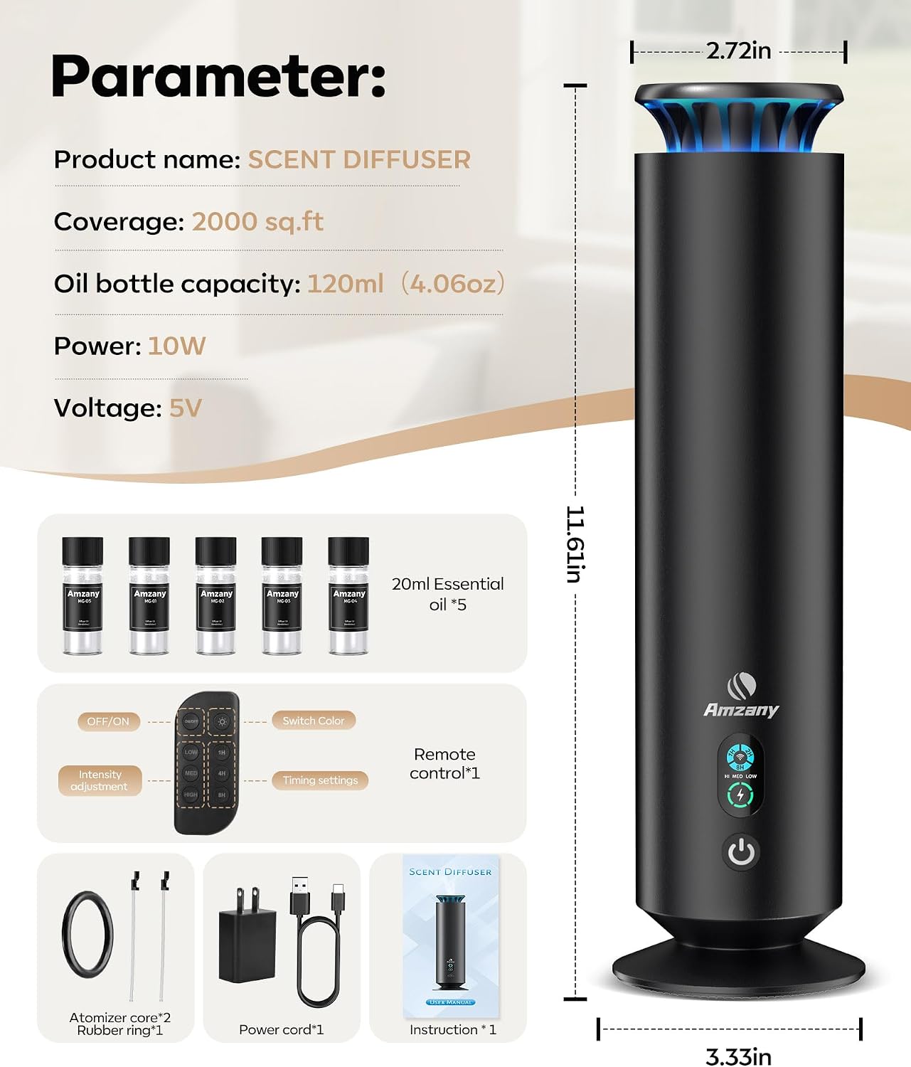 Thumbnail 6 de Waterless Scent Diffuser Kit