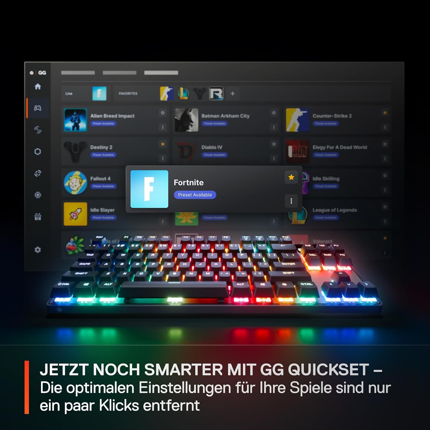 Detalle 2 de SteelSeries Apex Pro TKL Gen 3 40 Stufen