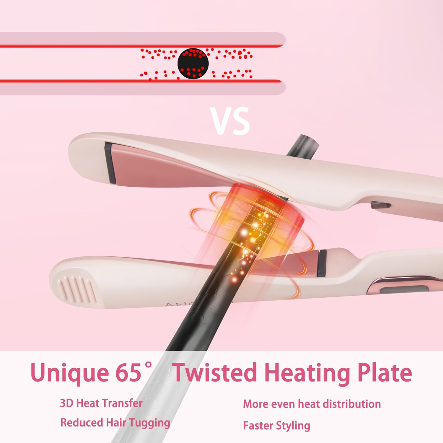 Thumbnail 5 de ANGENIL Pro Ceramic Twist Hair Straightener 2-in-1