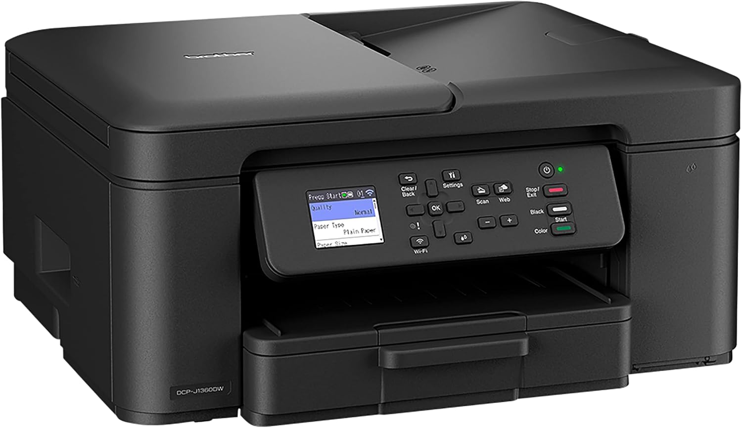 Detalle de Brother DCPJ1360DW: Multifunzione inkjet a colori con Wi‑Fi, stampa e scansione