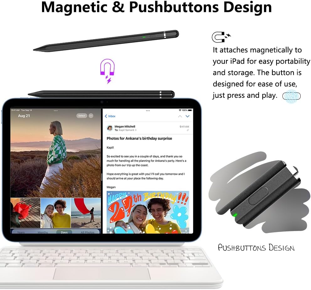 Thumbnail 1 de Pencil 1. Generation für iPad 9 Stunden