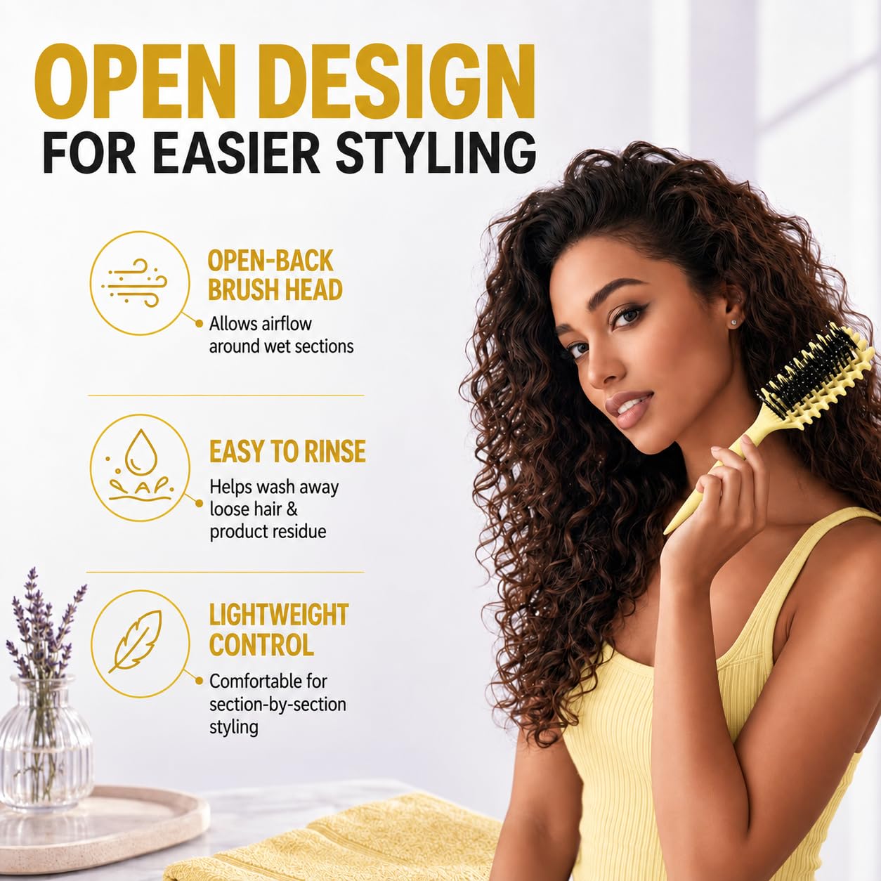 Thumbnail 5 de Candybrush Curl-Defining Brush, ABS