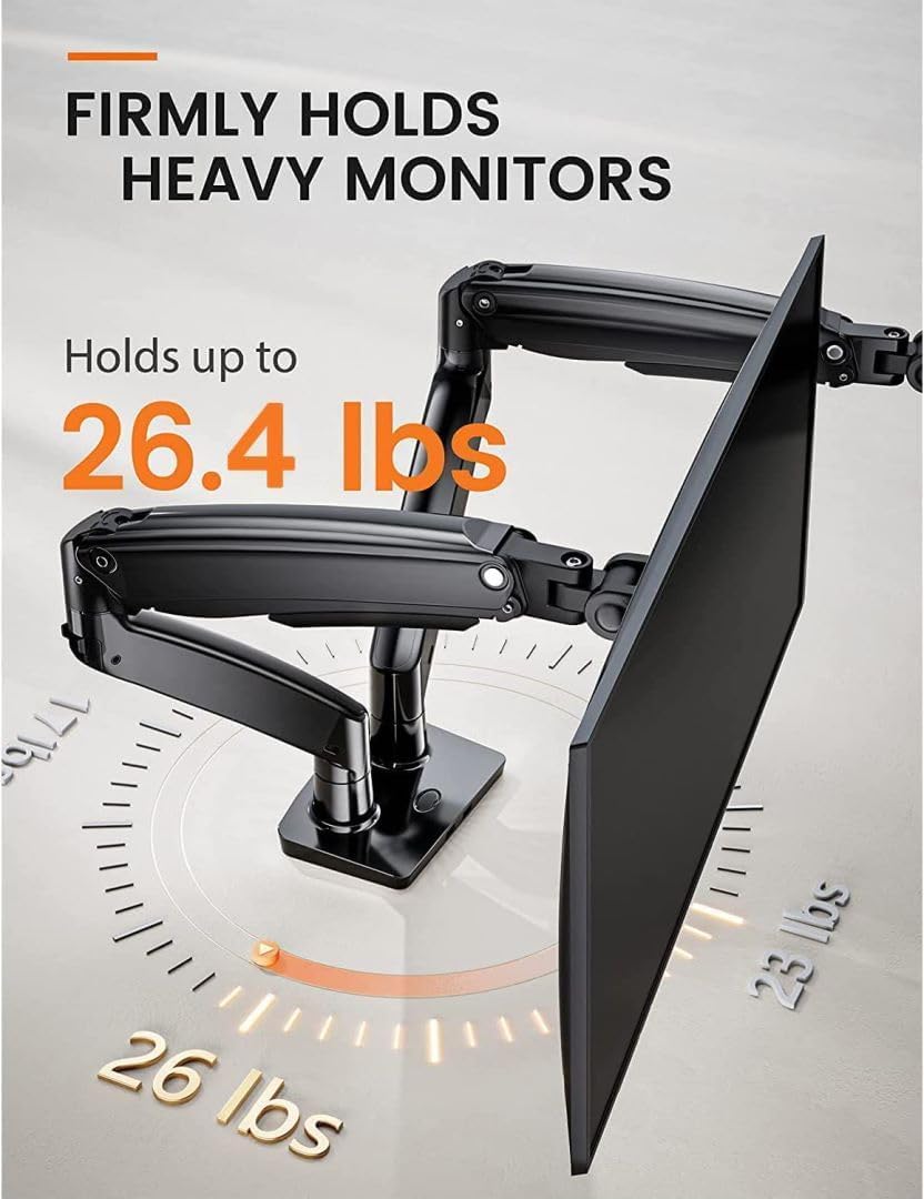 Thumbnail 5 de ErGear Monitor Halterung 2 Monitore bis 40 Zoll