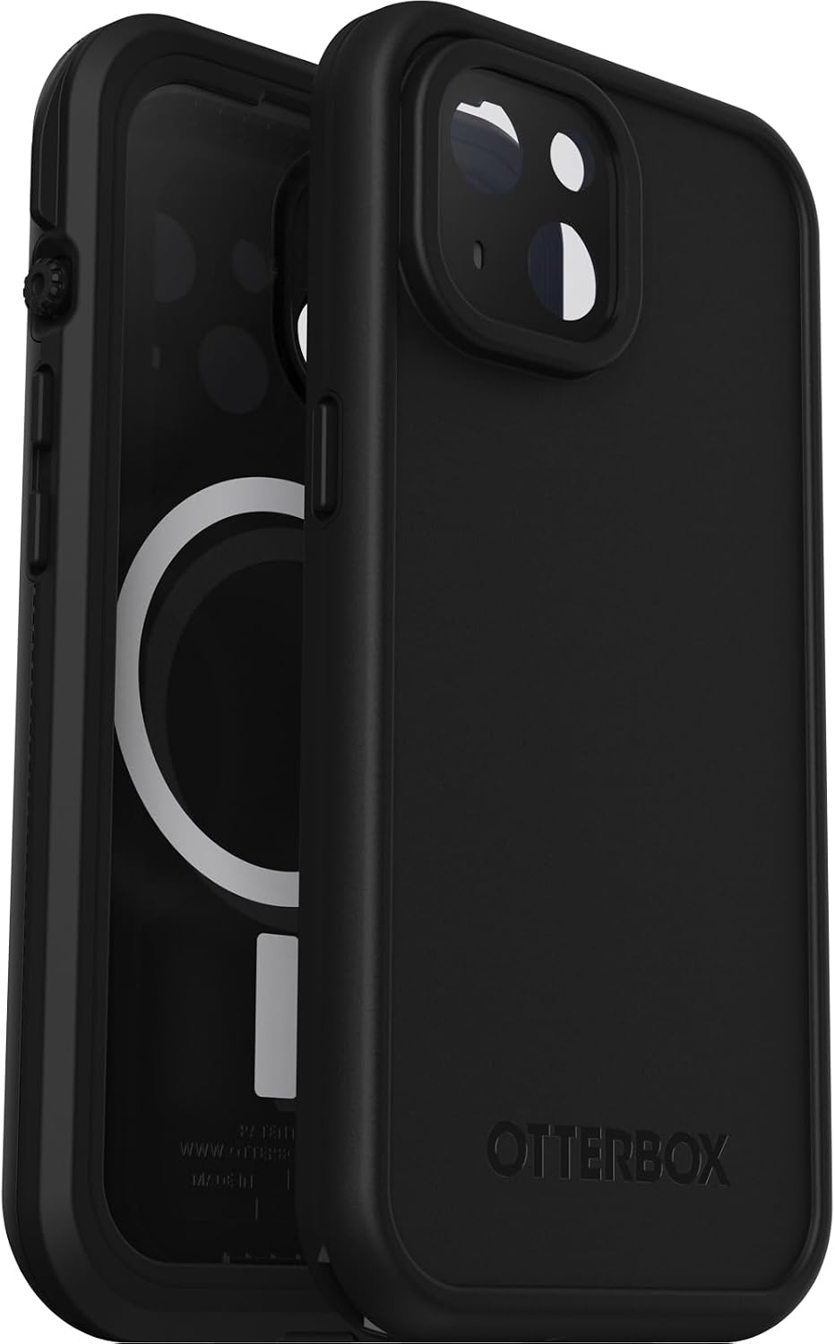 Detalle de OtterBox FRĒ Series 77-93432 iPhone 15用防水ケース MagSafe対応 ブラック