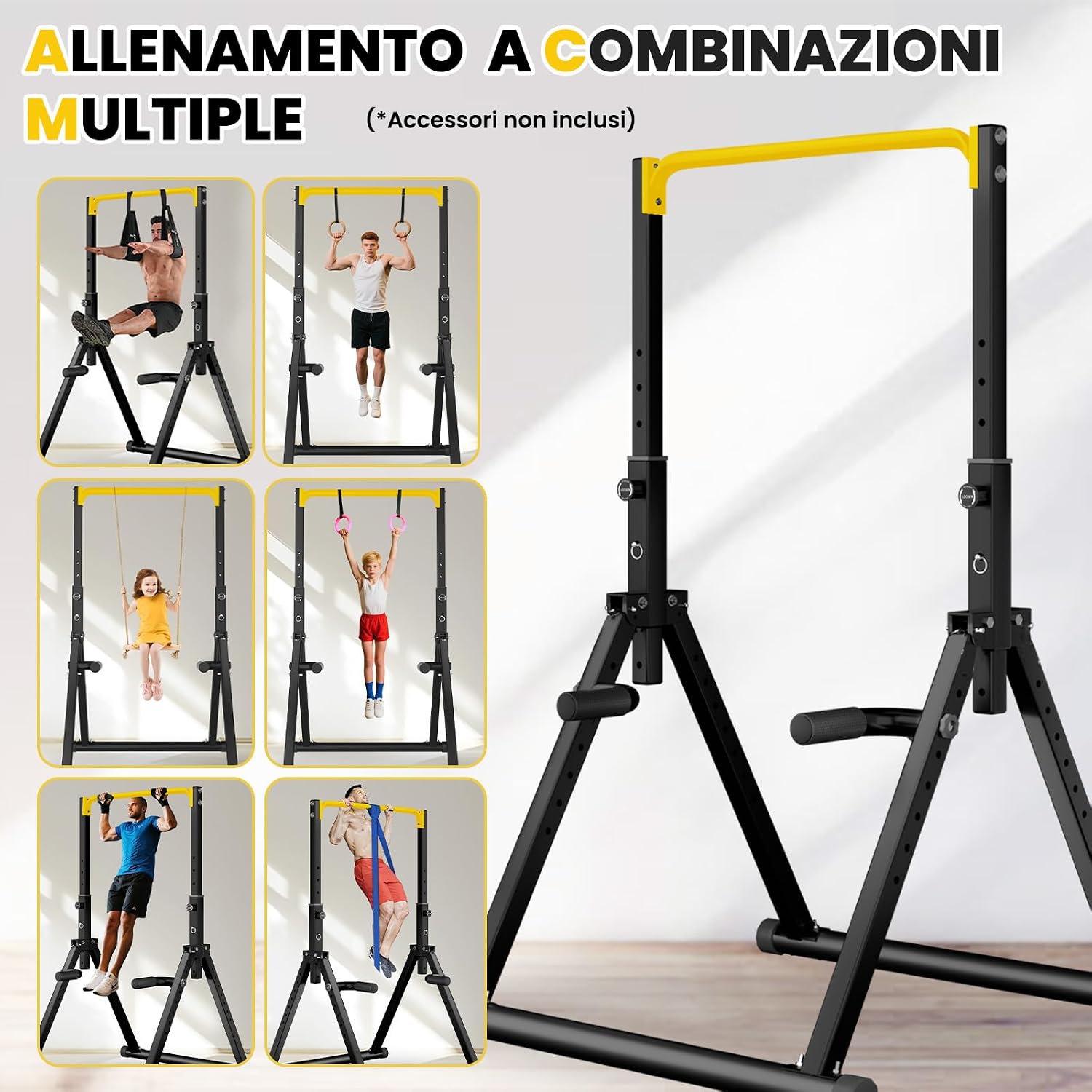 Detalle 2 de DOBESTS Power Tower per trazioni e dip