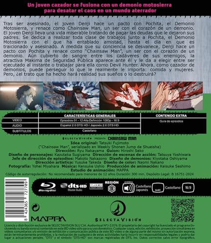 Thumbnail 1 de Chainsaw Man Temporada 1 Completa [Blu-ray] Coleccionista – SELECTA VISION