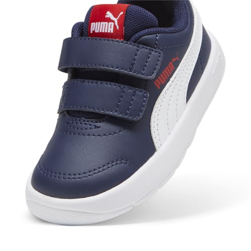 Thumbnail 6 de PUMA Unisex Kids COURTFLEX V3 V INF Sneaker – Navy/White/Red, 26 EU