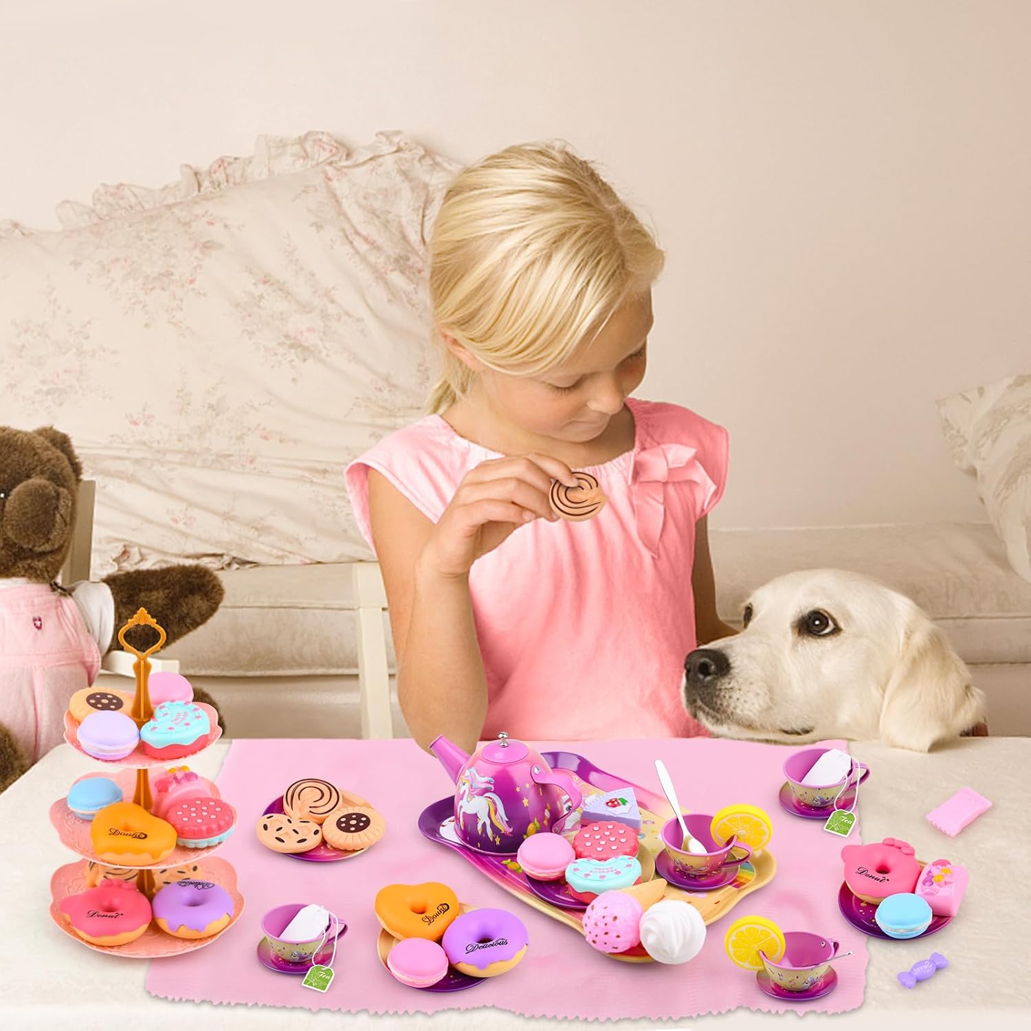 Detalle de ARANEE Teeservice Kinder 41-teiliges Set