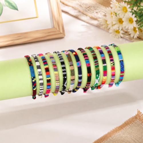 Thumbnail 3 de Coicok 12 Pièces Bracelet Enfant – Bracelets Tressés Réglables Multicolores et faits à la main