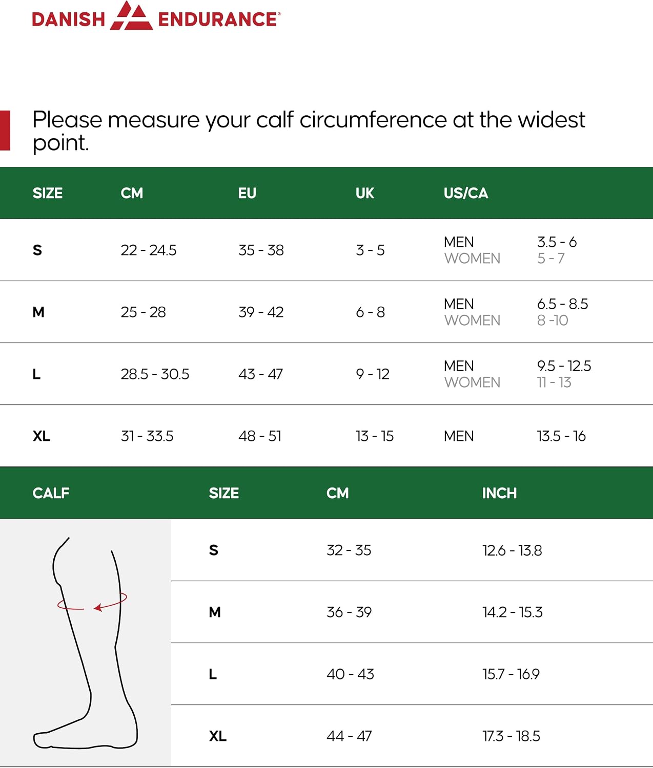Thumbnail 5 de Danish Endurance Organic Cotton Flight Socks 14-18 mmHg – Unisex Graduated Compression