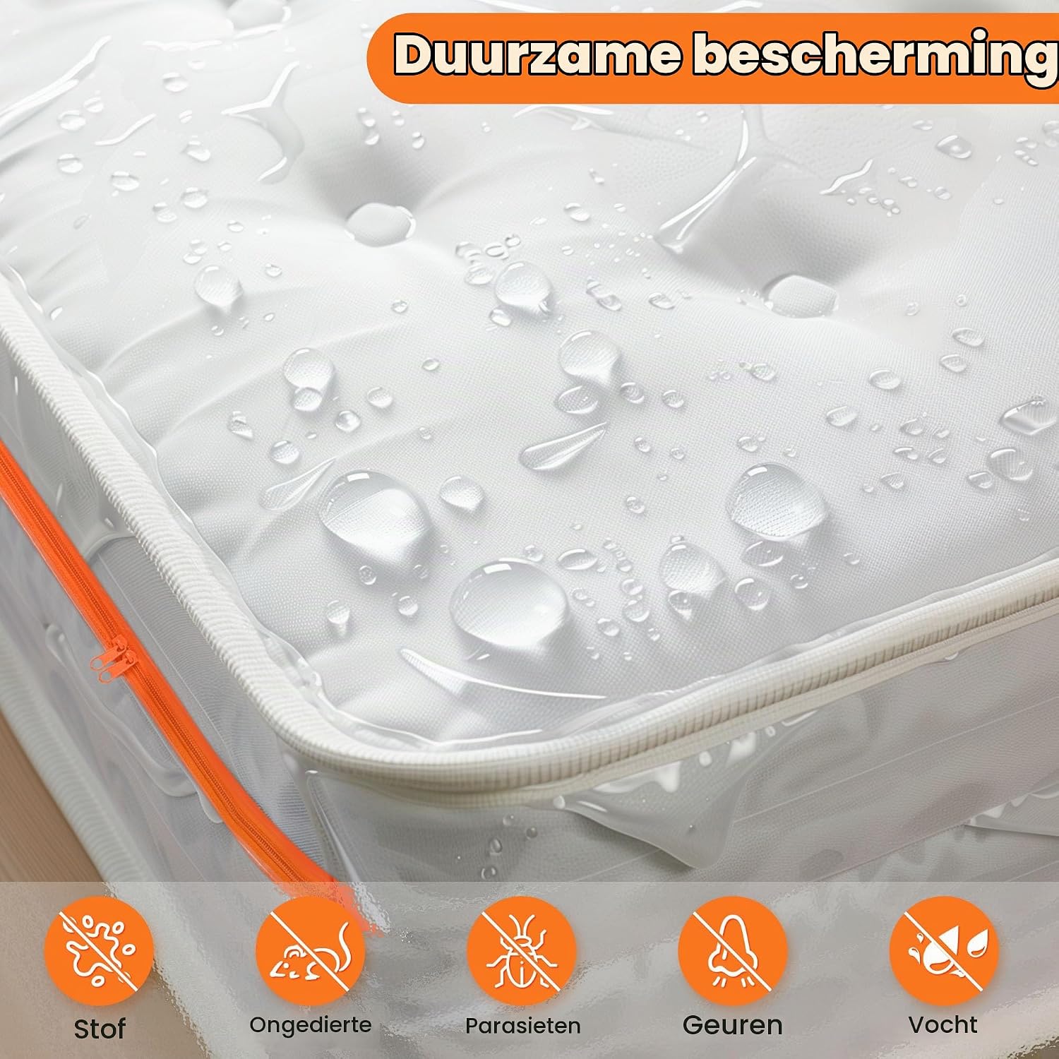 Detalle 2 de Zouway C-0085-01 matrashoes 140 x 200 x 30 cm van polyethyleen