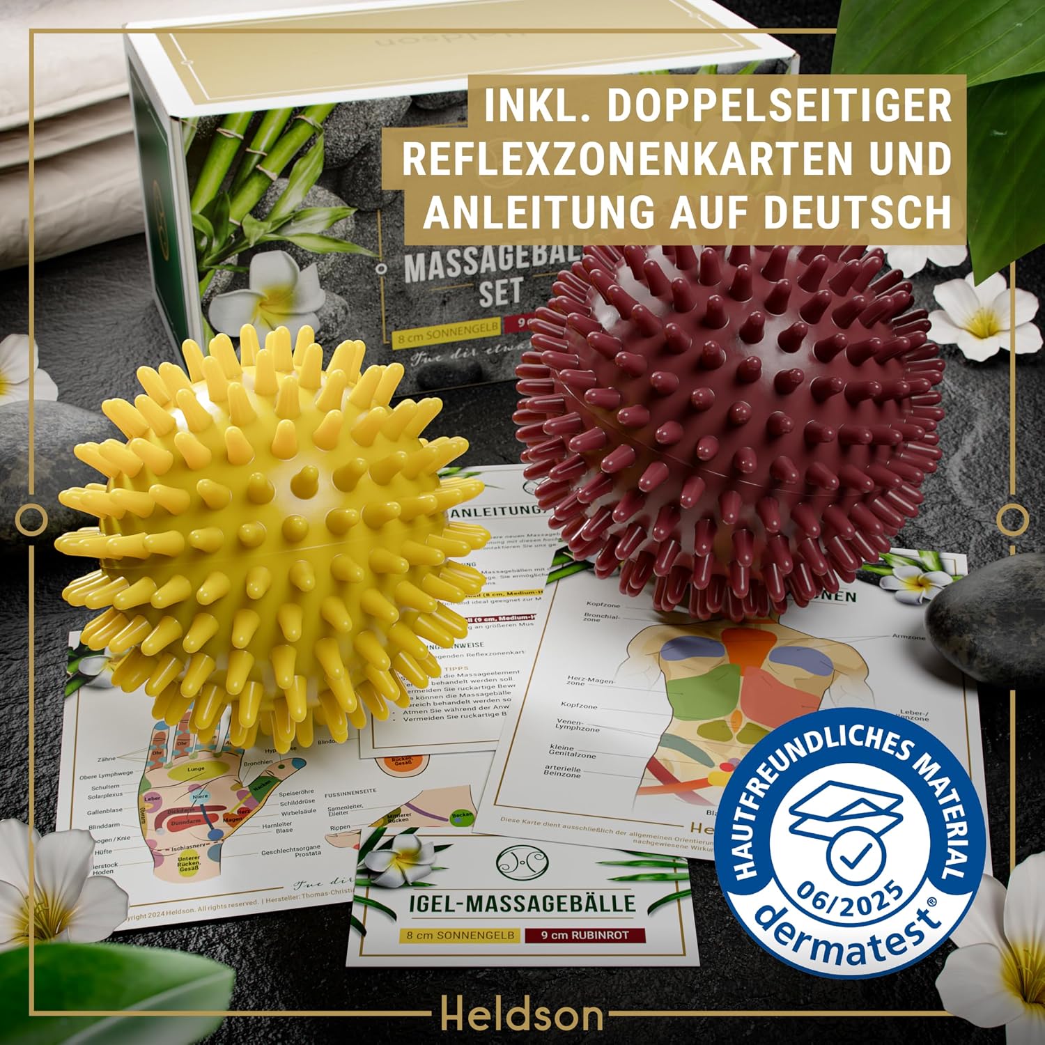 Thumbnail 2 de HELDSON Premium Massageball 8cm 🧘