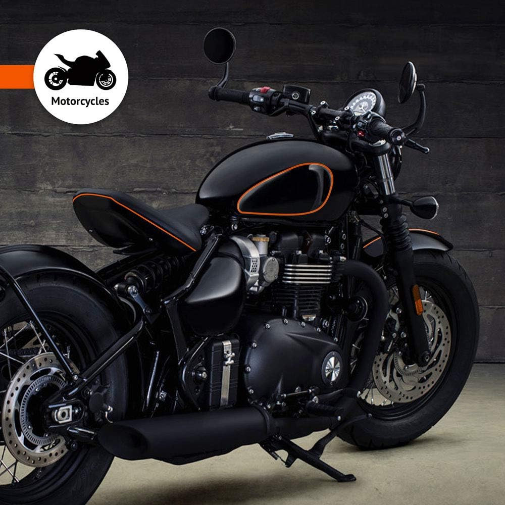 Detalle 2 de 4R Quattroerre.it 10459 Trim Stripes: Strisce Adesive Arancio KTM, 3 mm x 10 m