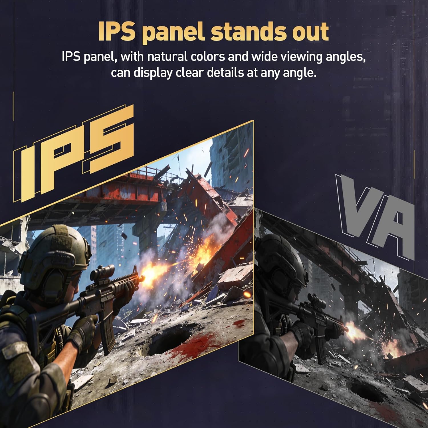 Detalle de KOORUI E2411K 24-inch Gaming Monitor
