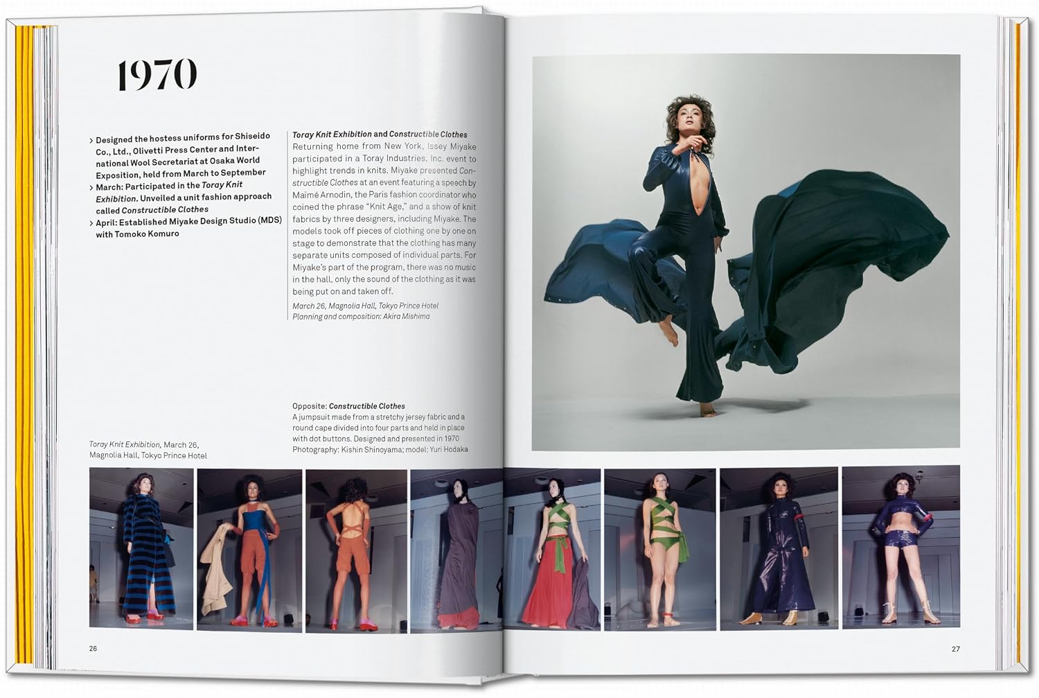 Detalle de Issey Miyake: 45th Ed. Fashion History Book, 1960–2022