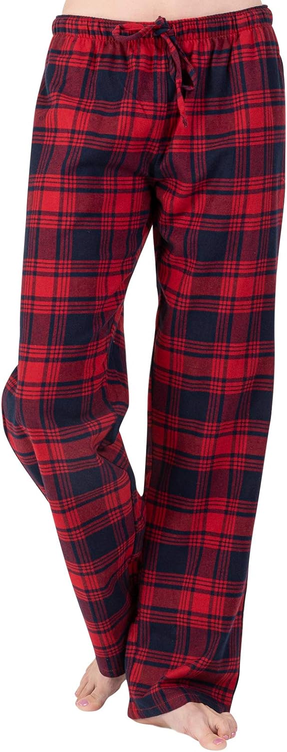 Thumbnail 3 de JTPW Damen Pyjama- oder Lounge-Bottom aus 100% Baumwolle Flanell (mit Taschen)