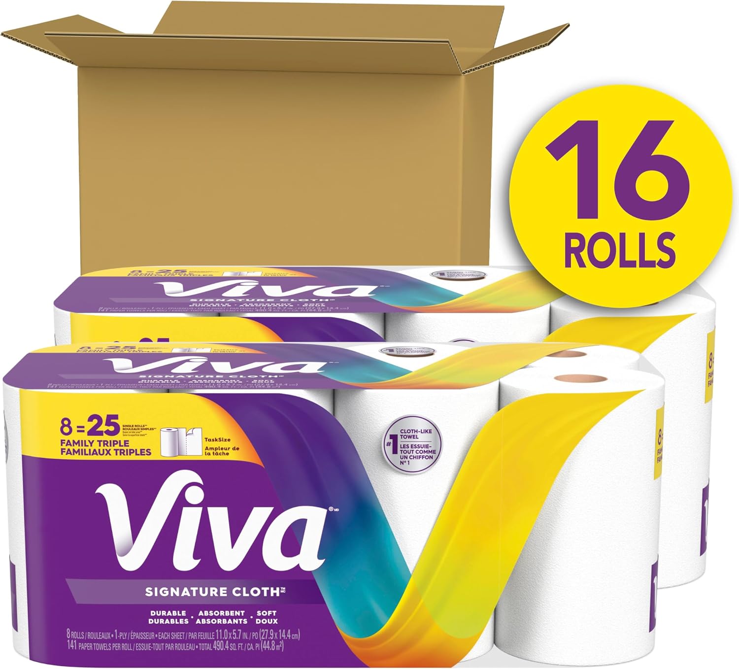 Detalle de Viva Cloth Paper Towels 141 sheets