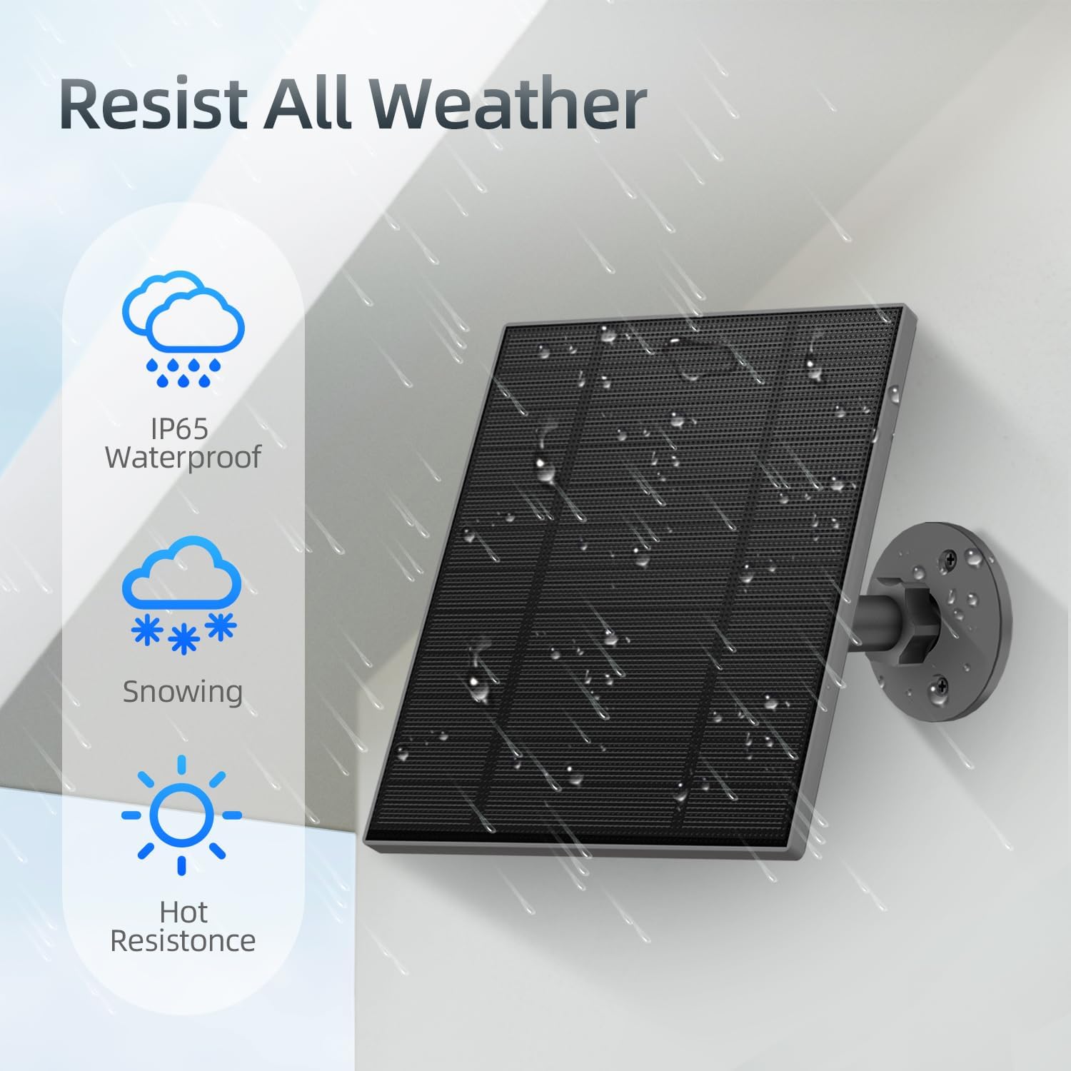 Thumbnail 5 de 3PC 5W Solar Panel for Security Camera ⚙