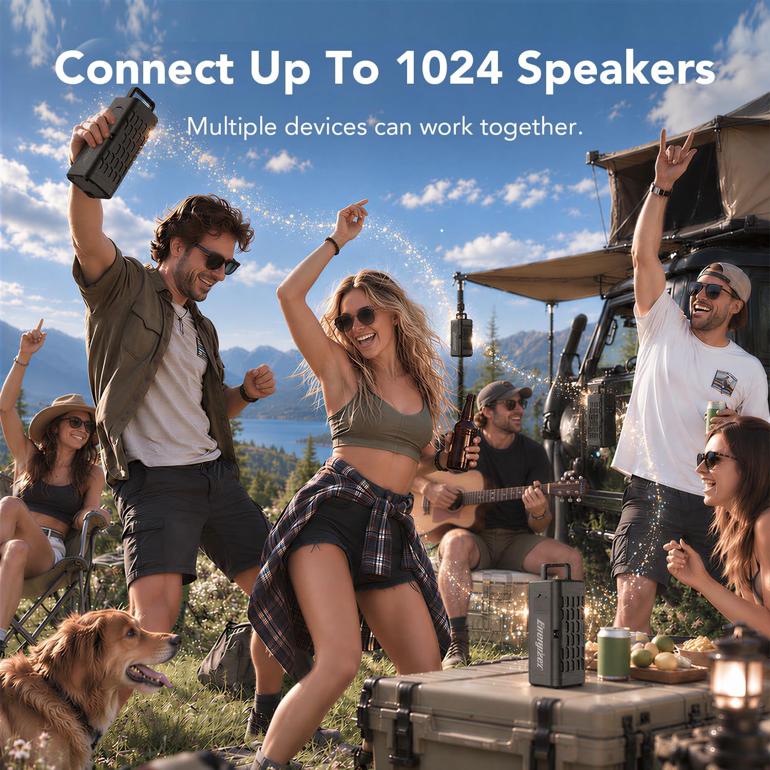 Thumbnail 3 de Energizer Bluetooth Speaker with IPX7 Waterproofing