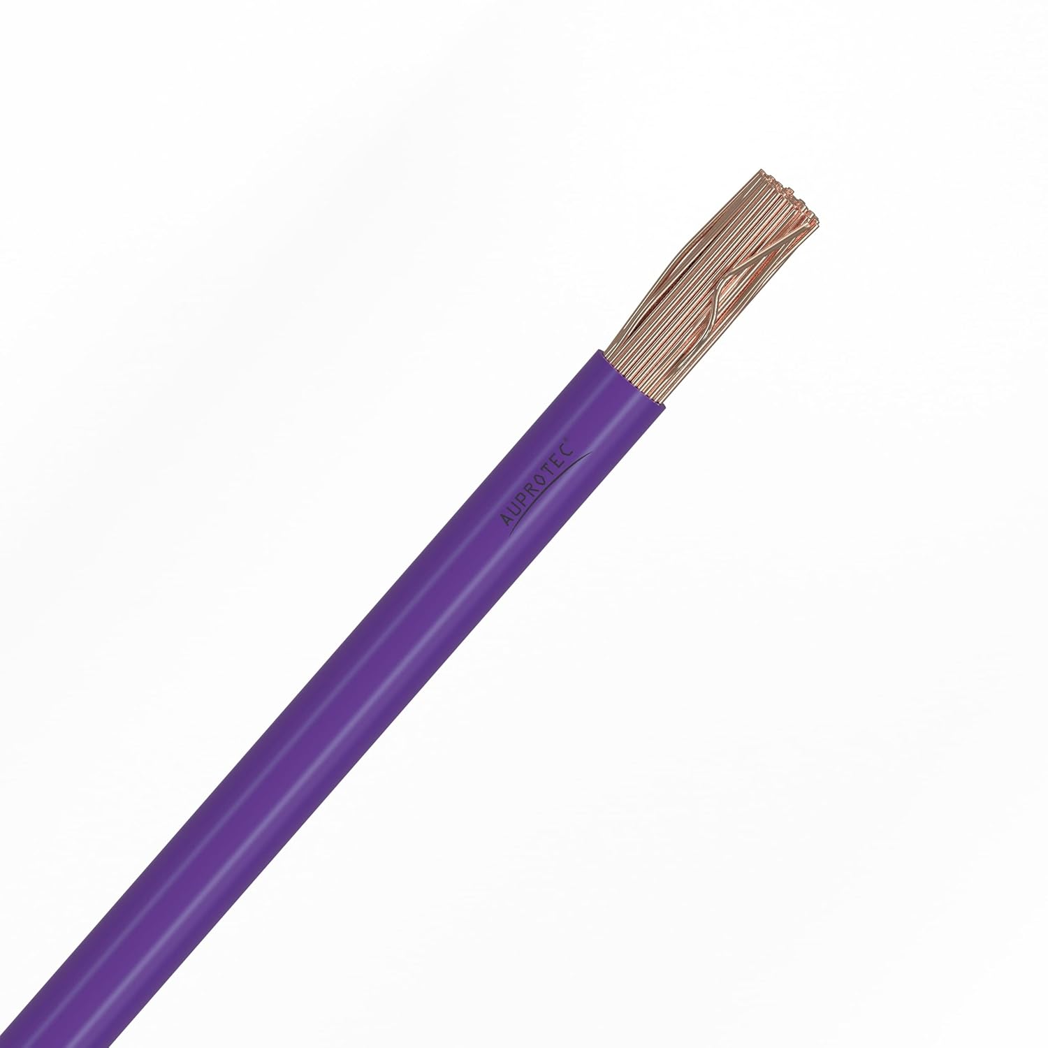 Detalle de AUPROTEC Câble unipolaire FLRY-B 1,5 mm² violet en anneau (10 m)