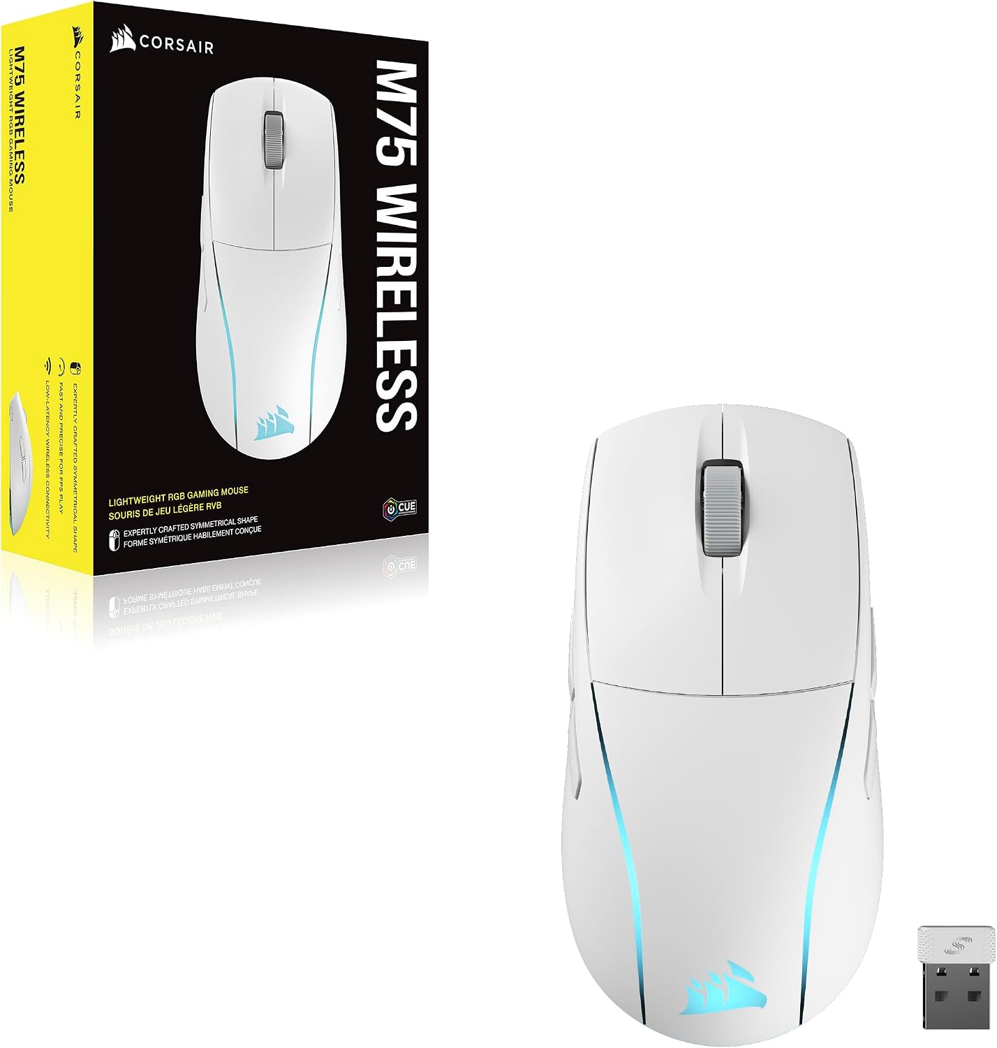 Thumbnail 8 de Corsair M75 Wireless RGB Ratón Ligero para Juegos