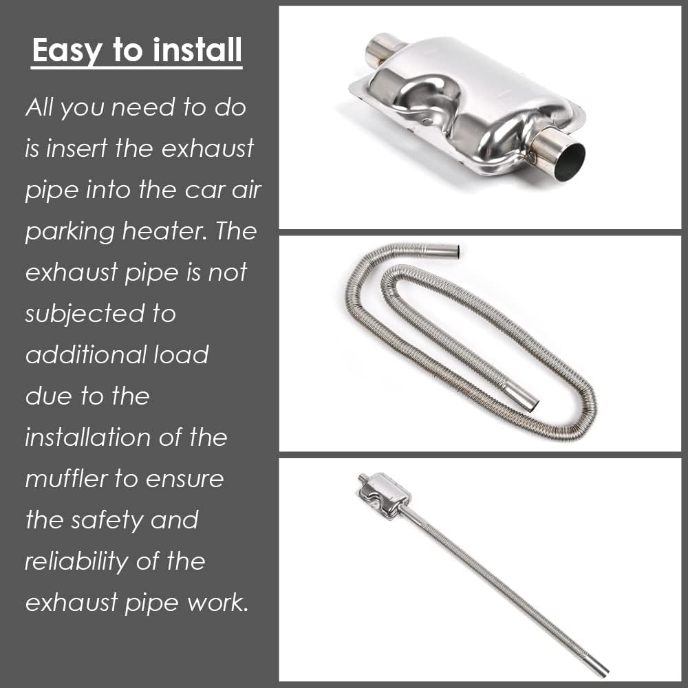 Thumbnail 2 de Casoter 120cm Stainless Exhaust Pipe Set