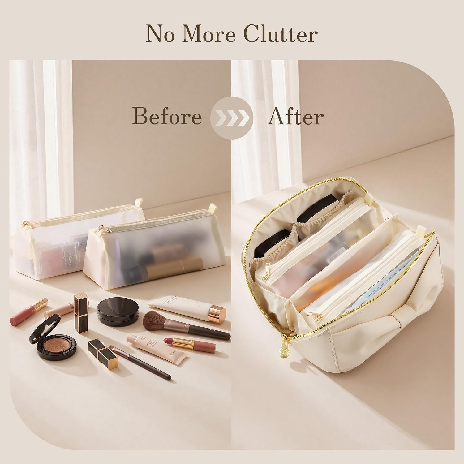 Detalle 2 de SHOWKOO Cosmetic Bag in Waterproof PU