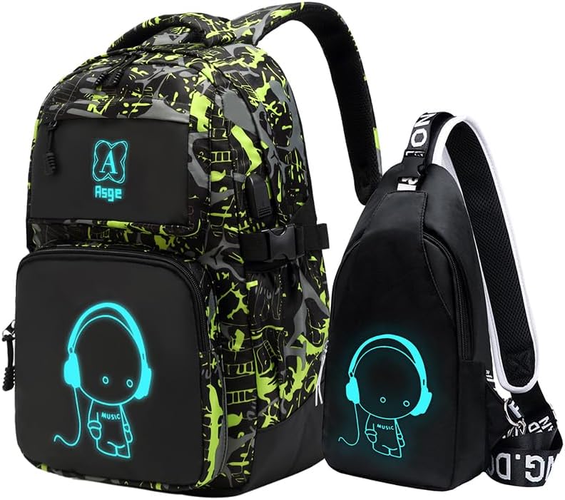 Detalle de Asge Schulrucksack Reflektierend